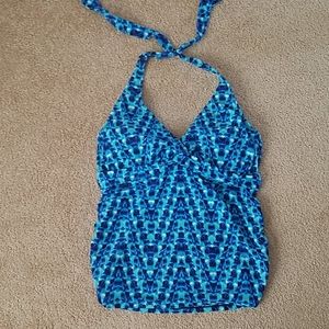 Athleta Halter Swim Tankini 36D/DD (top only)